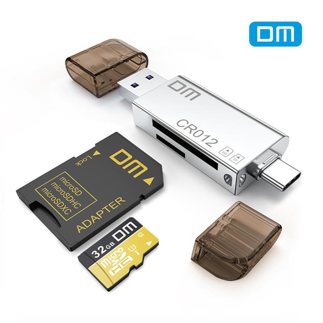 SD TF Card Reader With Type C Port