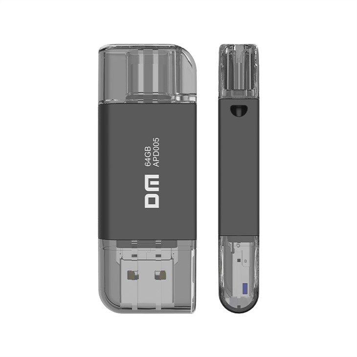 USB+Type C+Lightning 3 In 1 USB Flash Drive For Phone