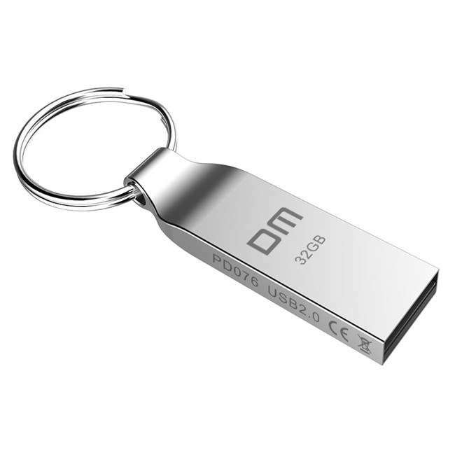 USB 2.0 Thumb Drive With Keychain